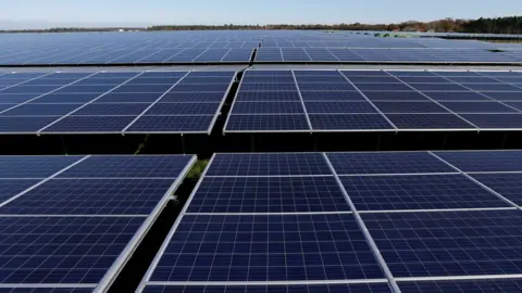 Reuters Solar panels