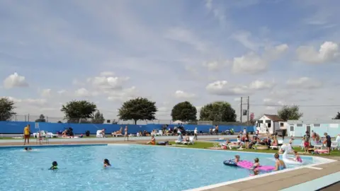 Liz Artindale Brightlingsea Lido, Essex