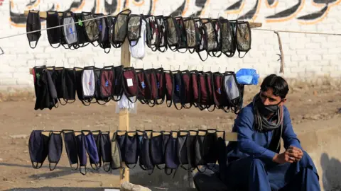 EPA face masks o sale in Peshawar, pakistan