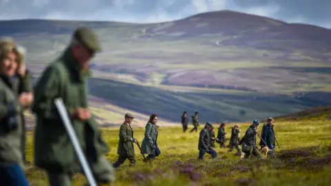 Getty Images Grouse shooting