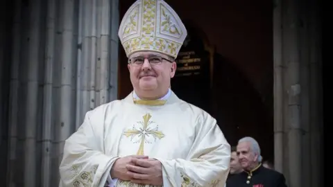 Robert Byrne in his robes