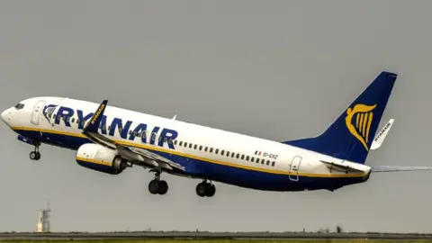 Getty Images Ryanair plane