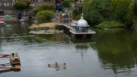 BBC Bekonscot boating lake