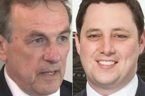 BBC Barry Coppinger and Ben Houchen