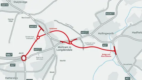 Highways England image of the proposed scheme