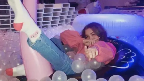 Stephanie Fairfield/Instagram Stephanie in ball park