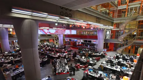 BBC newsroom