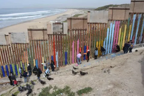 Border at Tijuana