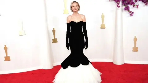 Getty Images Carey Mulligan at the 2024 Oscars