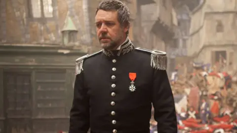 Moviestore/REX/Shutterstock Russell Crowe in Les Misérables