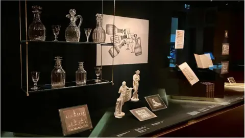 Bodleian Libraries, University of Oxford Exhibits in the Brights Sparks exhibition in the Bodleian Library