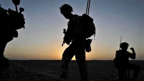PA Media British troops in Afghanistan