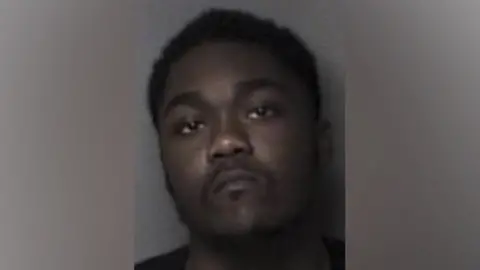 Gaston County Police Department Police photo of the suspect, Robert Singletary