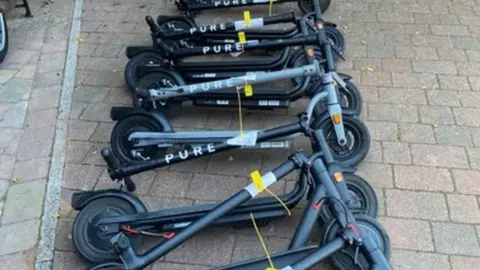 West Midlands Police E-scooters