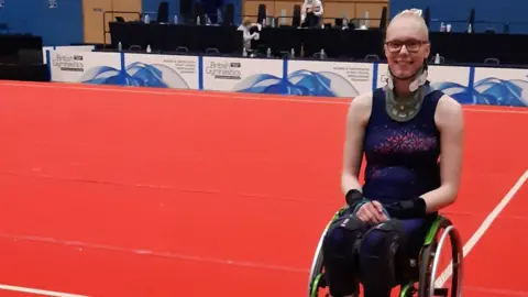 Family handout Disabled gymnast Hannah Louise