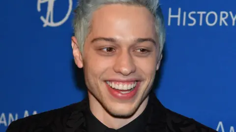 Getty Images Comedian Pete Davidson at the American Museum of Natural History in New York City, 15 November 2018