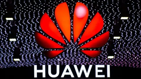 Getty Images Huawei logo