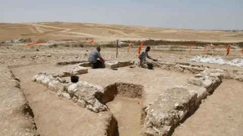 Getty Images An ancient mosque found in the Israeli desert