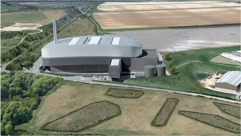 Wheelabrator Technologies "Zinc and dark clad" Harewood incinerator design 1.11.19