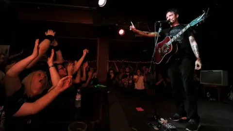Getty Images Frank Turner at Night & Day Cafe
