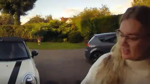 Leicestershire Police Megan in doorbell footage