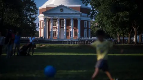Getty Images UVA campus