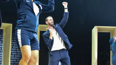 Getty Images Joseph Fiennes, playing Gareth Southgate