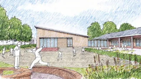 Origin3 Artist's impression Of New Primary School Within The Staplegrove Urban Extension In Taunton