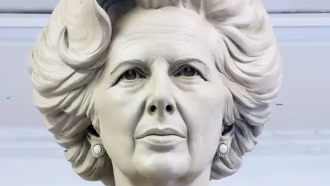 PA Margaret Thatcher statue