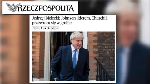 BBC Monitoring Polish daily Rzeczpospolita article on Boris Johnson, 24 July 2019