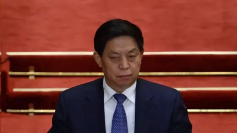 AFP/Getty Images Li Zhanshu attends the opening of the third session of the 12th National People's Congress at the Great Hall of the People in Beijing on 5 March 2015.