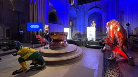 Robert Butler/BBC Charity auction at Norwich Cathedral