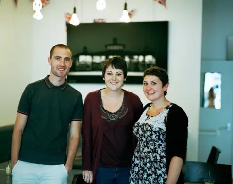 Carly Clarke Former Hodgkin Lymphoma patients smile