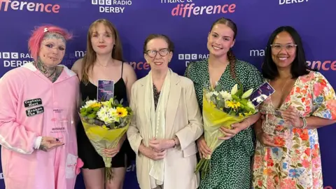 Pixi Travers-Stovell, Ebony Stovell, Margaret Beckett, Maggie Walker and Lyn Adcock