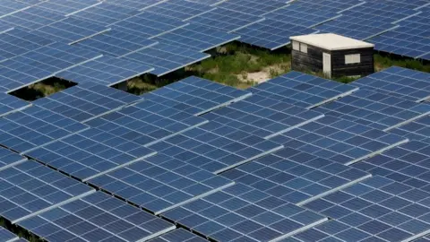 Reuters Solar panels in France, 2018 photo