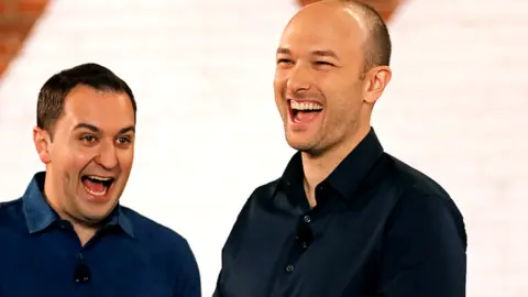 Reuters Lyft's founders John Zimmer and Logan Green