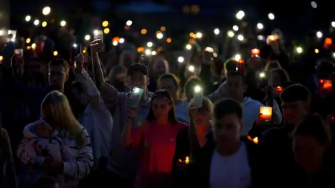 Ben Birchall/PA Media Vigil