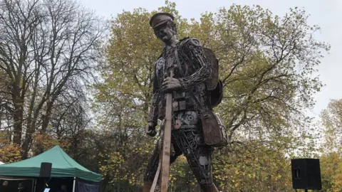 BBC The 'Haunting Soldier'