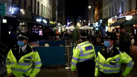 PA Media Police in Oxford Street