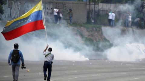 Venezuela Opposition Leader Denounces 'savage Repression' - BBC News