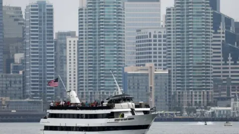 Reuters Tourist boat