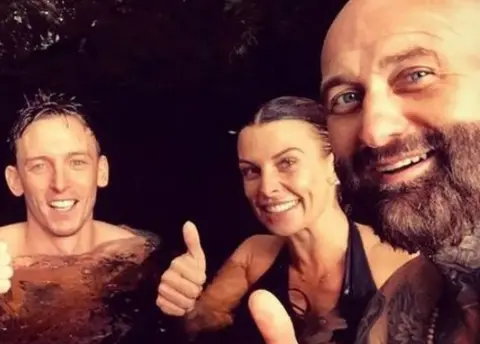 Breatheolution Coleen Rooney with Kevin O'Neill