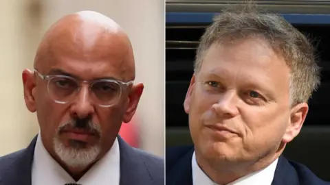 Reuters/EPA Nadhim Zahawi (l) and Grant Shapps