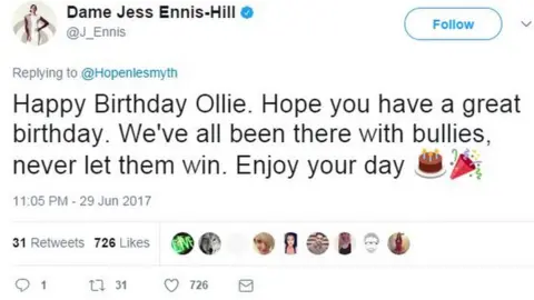 Julia Bryson Dame Jess Ennis-Hill