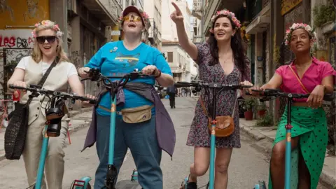 Elysian Film Group Left to right: Alice Lowe, Jayde Adams, Aisling Bea and Amaka Okafor in Greatest Days