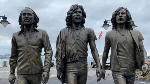 BBC Bee Gees sculpture