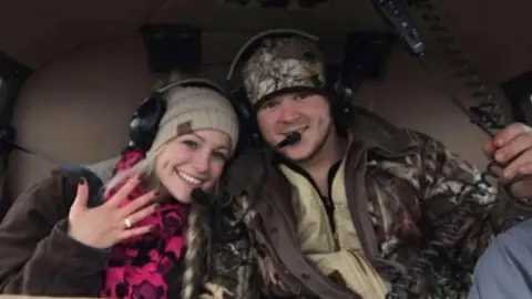 Facebook/Bailee Ackerman The couple were killed in a helicopter crash after departing their own wedding