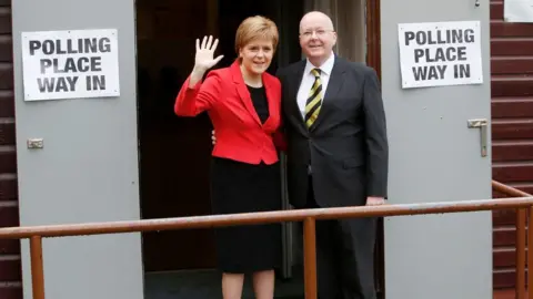 PA Media Sturgeon and Murrell