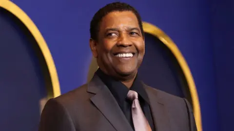 Reuters Denzel Washington at the Oscar nominees' luncheon