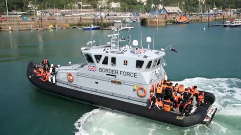 PA Media Border Force vessel